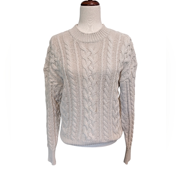 Reformation Sam Oversized Cable Knit Sweater - Picture 2 of 13